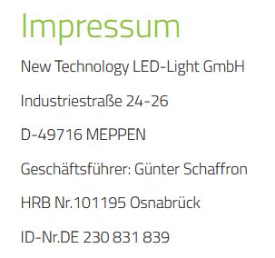 Impressum led-leuchtstoffroehre.de.ntligm.de